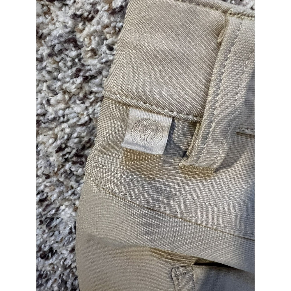 Lululemon Commission Chino Pants Mens Sz 36x30 ABC Classic Fit Khaki - Picture 6 of 10